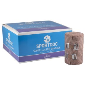 Super Elastic Bandage - 10 ruller - 8cm x 4,5m
