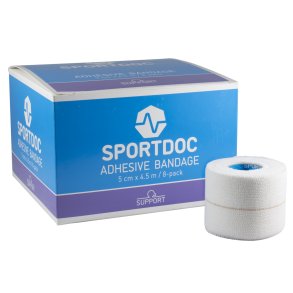 Selvklbende Bandage - 8 ruller - 5cm x 4,5m