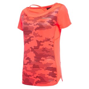 Phoebe Kona T-shirt Woman Coral Camo m.print