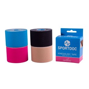 Kinesiologitape - 1 rulle - 50mm x 5m
